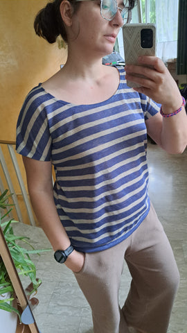 T-shirt Adulto in Lino