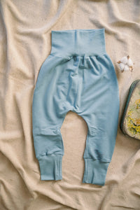 Harem Pants Crescita BioBasic Blue Felpato