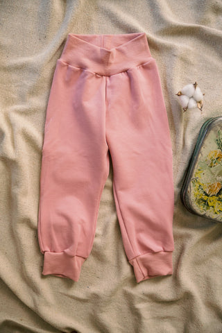 Pantalone BioBasic Rosa Felpato