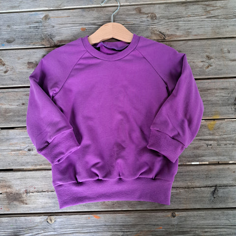 Felpa Biobasic Ciclamino Felpata