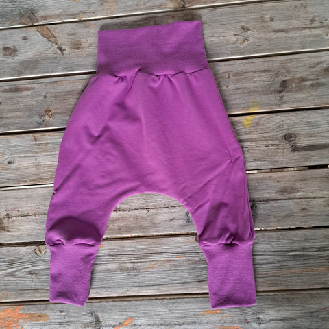 Harem Pants Crescita BioBasic Ciclamino Felpato