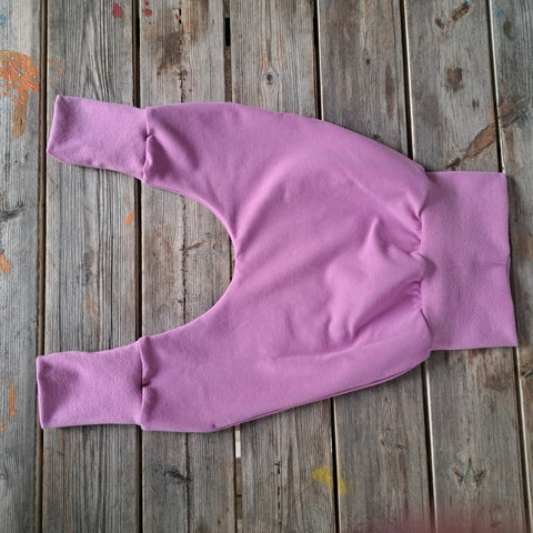 Harem Pants Crescita BioBasic Rosa Felpato