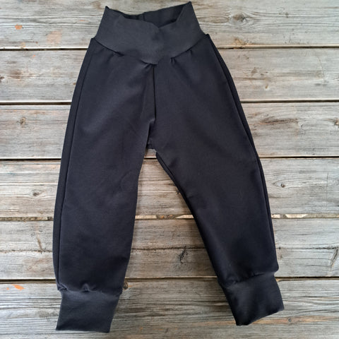Pantalone Felpato Nero Bio