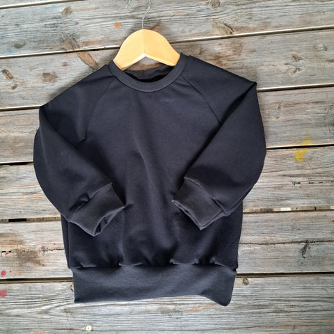 Felpa Biobasic Nera Felpata