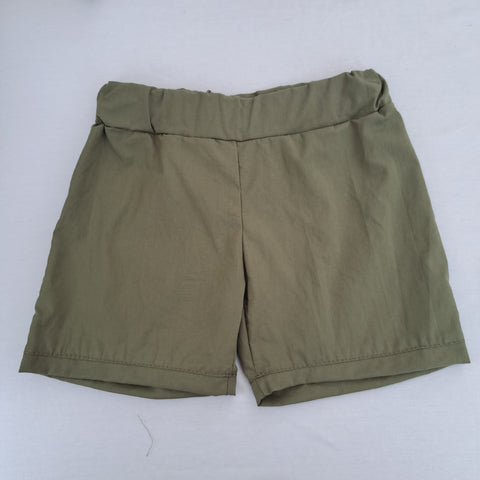 Bermuda in Cotone Verde Militare