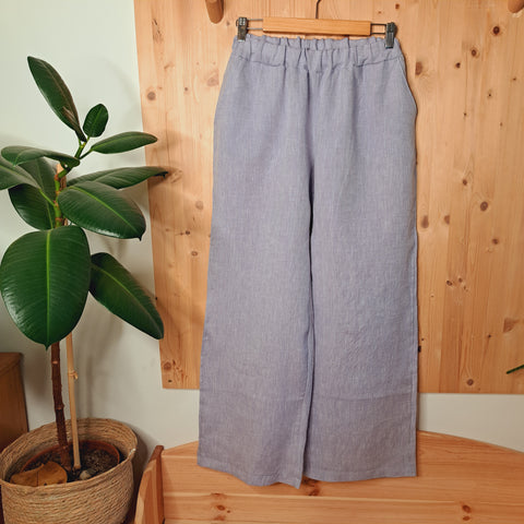 Pantalone a Palazzo in Canapa