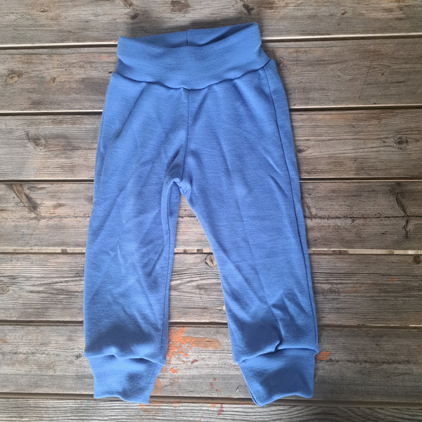 Pantalone Adulto Tuta Lana Merino Nero