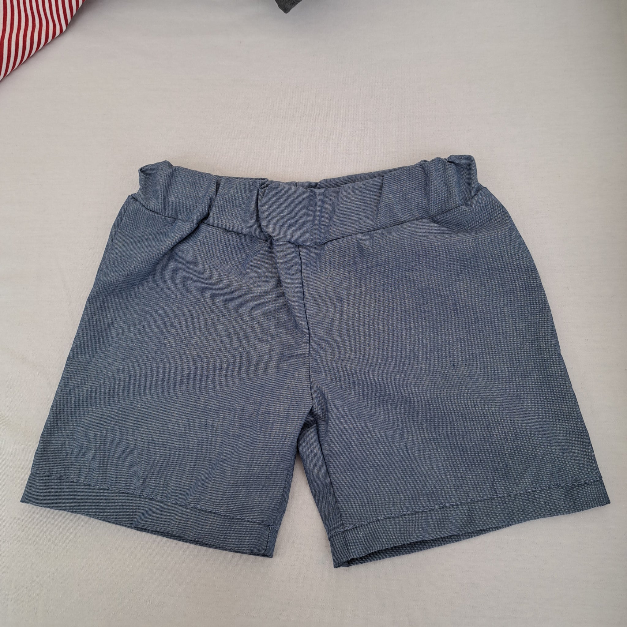Bermuda in Cotone Color Denim