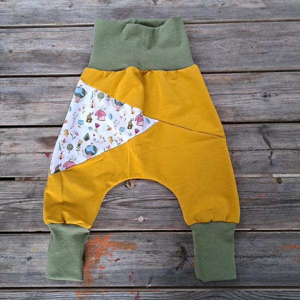 Harem Pants Crescita Casa Needles Senape Verde